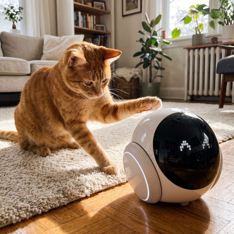 Companion 2.0 in a real cat owner's home