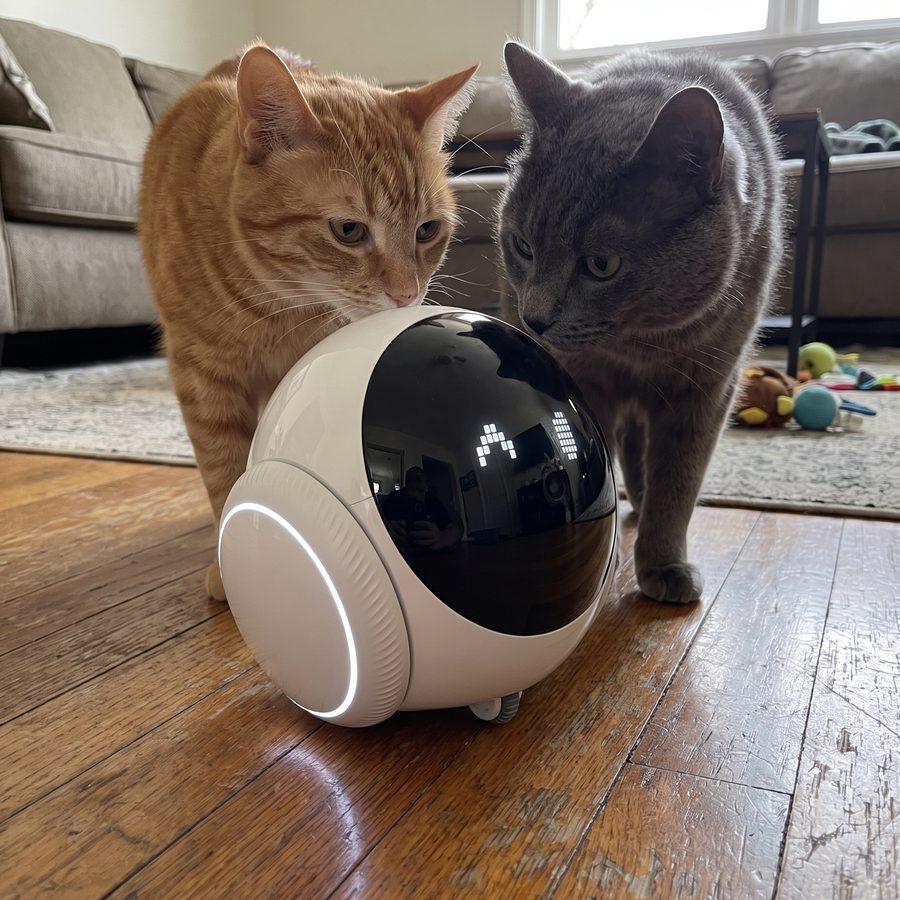 Companion 2.0 in a real cat owner's home