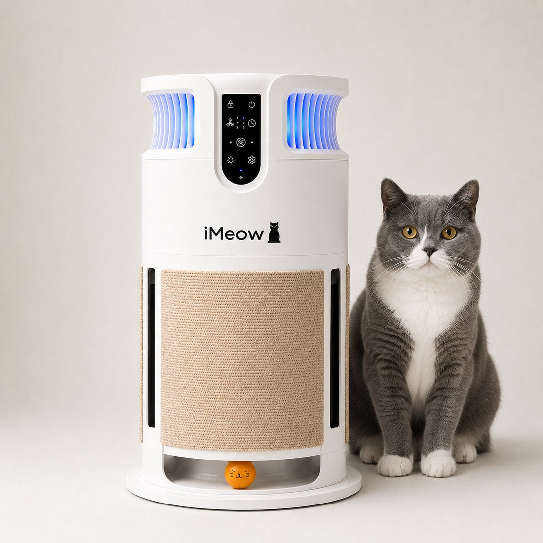 The iMeow 3-in-1 Cat Air Purifier