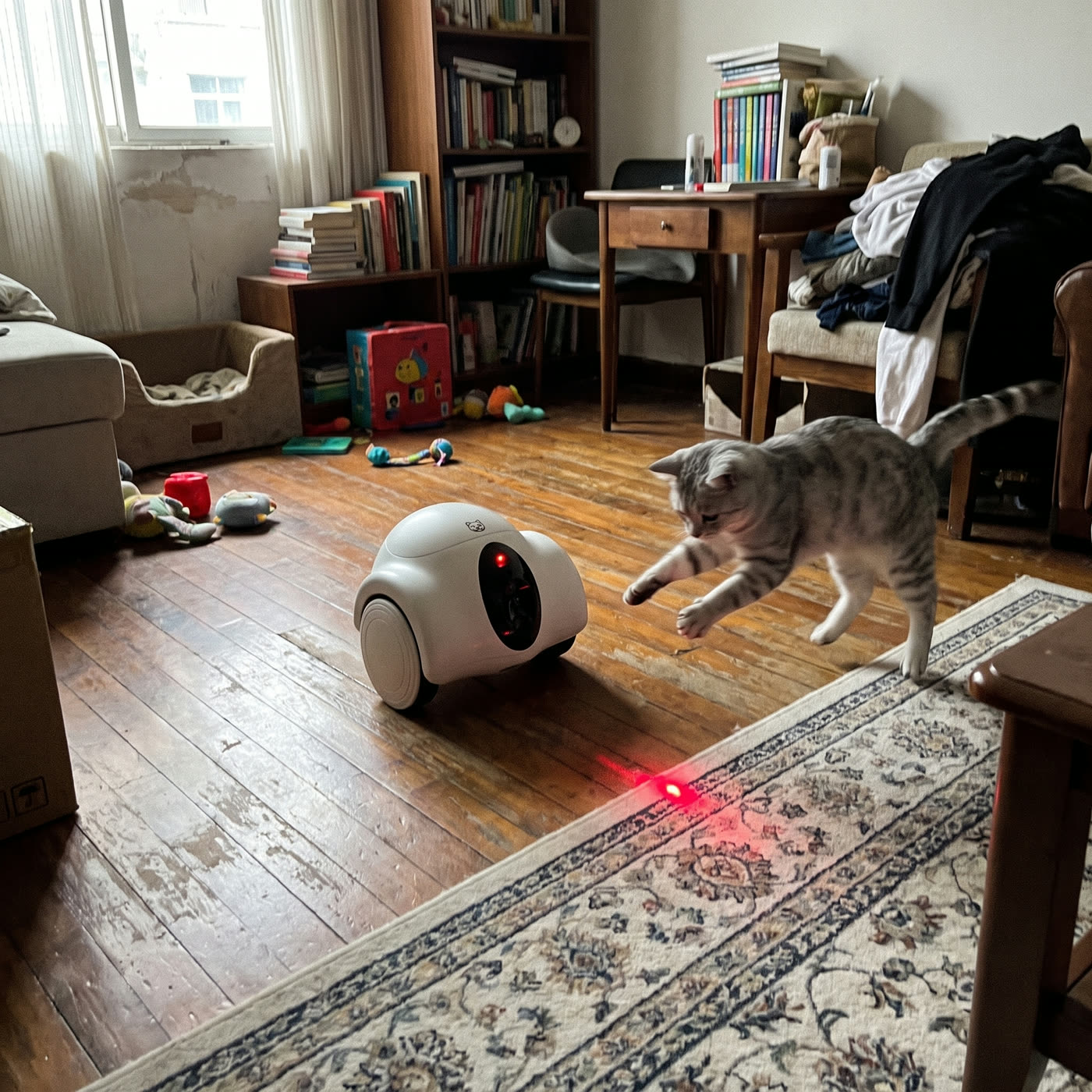 &ldquo;Milo launches at it like it owes him money.&rdquo; — Hannah D.