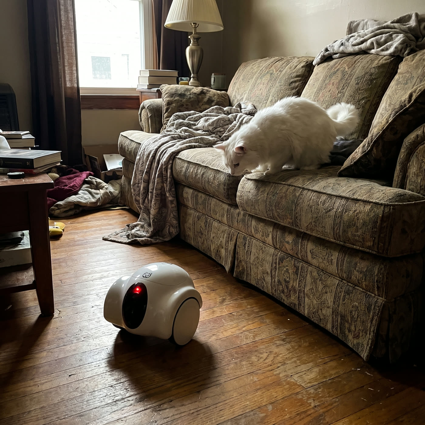 &ldquo;The treat toss is dangerous — he'd do backflips for it.&rdquo; — Steph M.