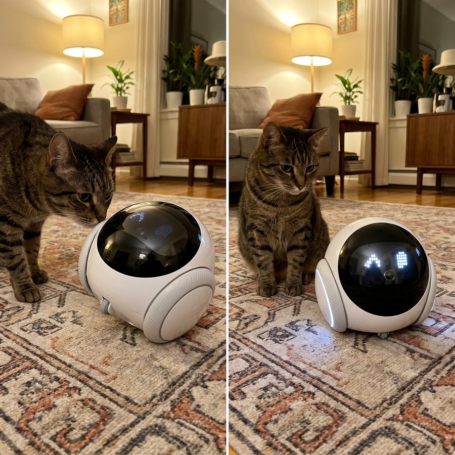 Companion 2.0 in a real cat owner's home