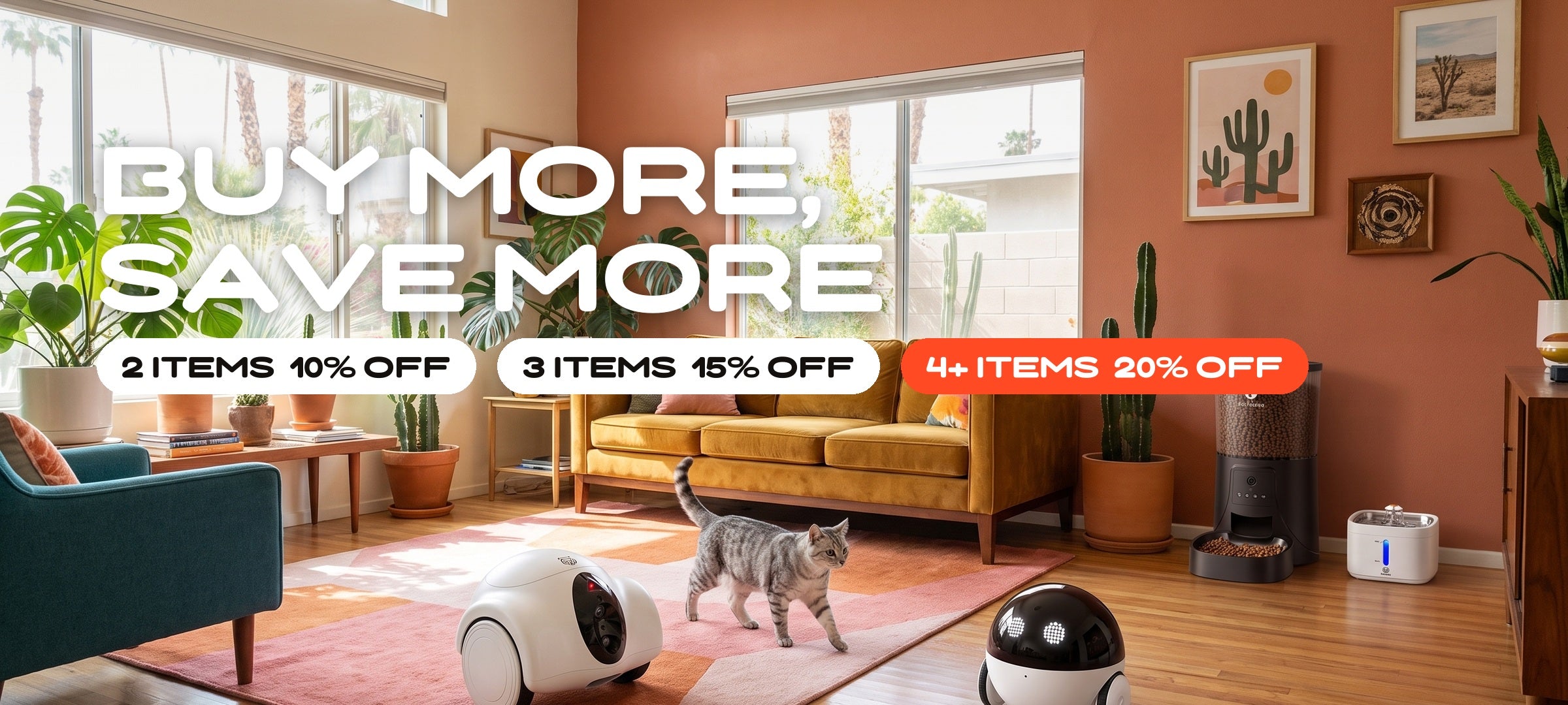 The more you buy, the more you save on the iMeow lineup